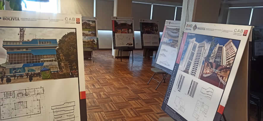 «Arquitectura Boliviana del Bicentenario” se exhibe ahora en La Paz