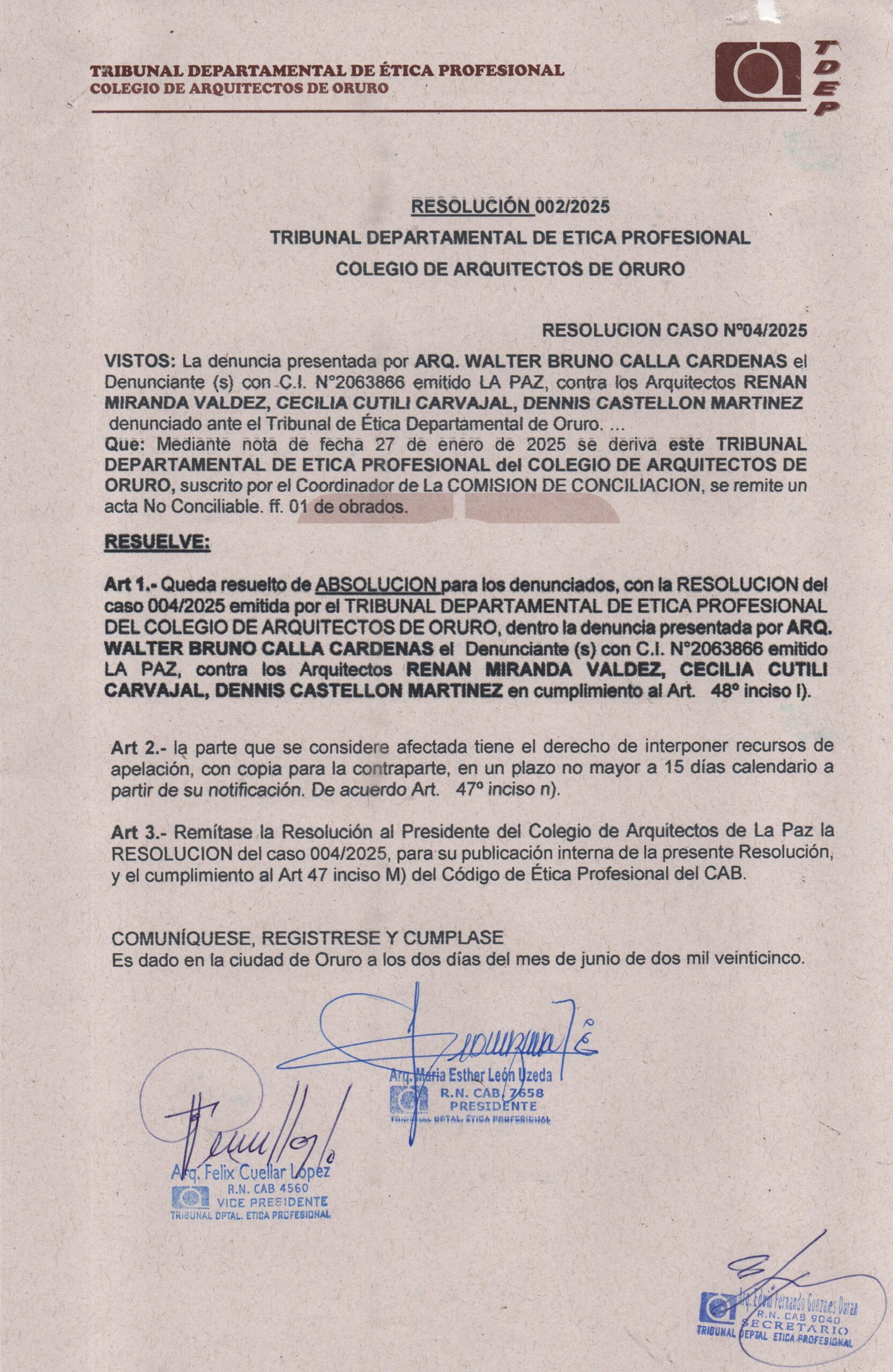 AVISO