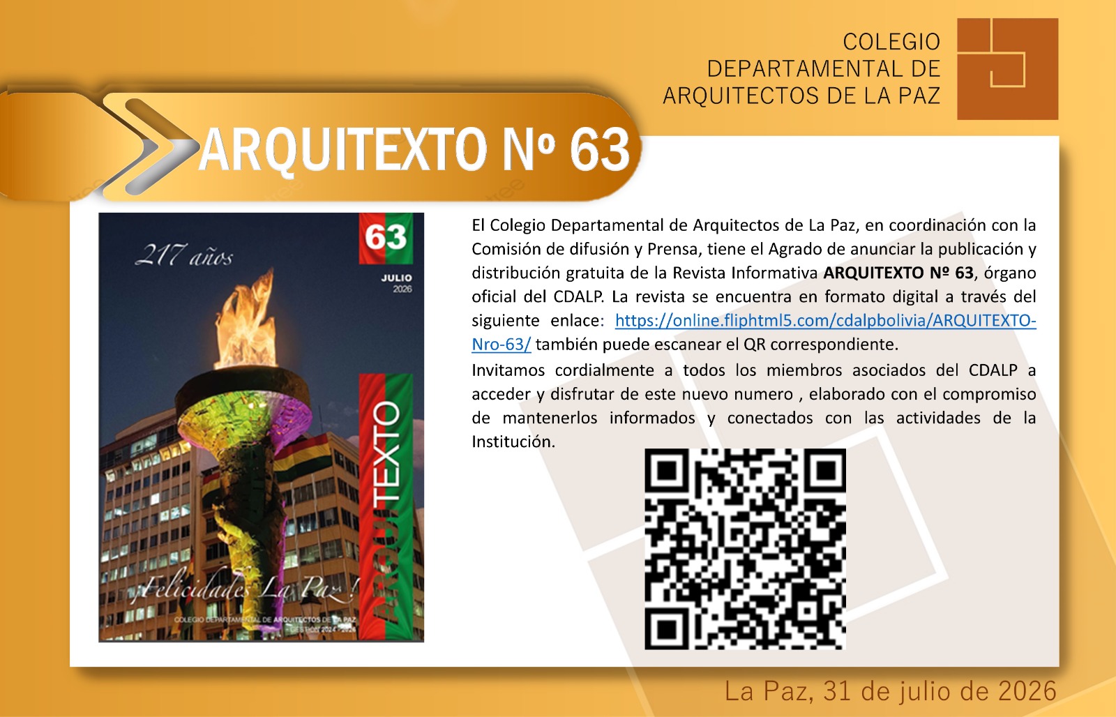 COMUNICADO 63